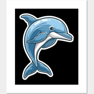 dolphin Posters and Art